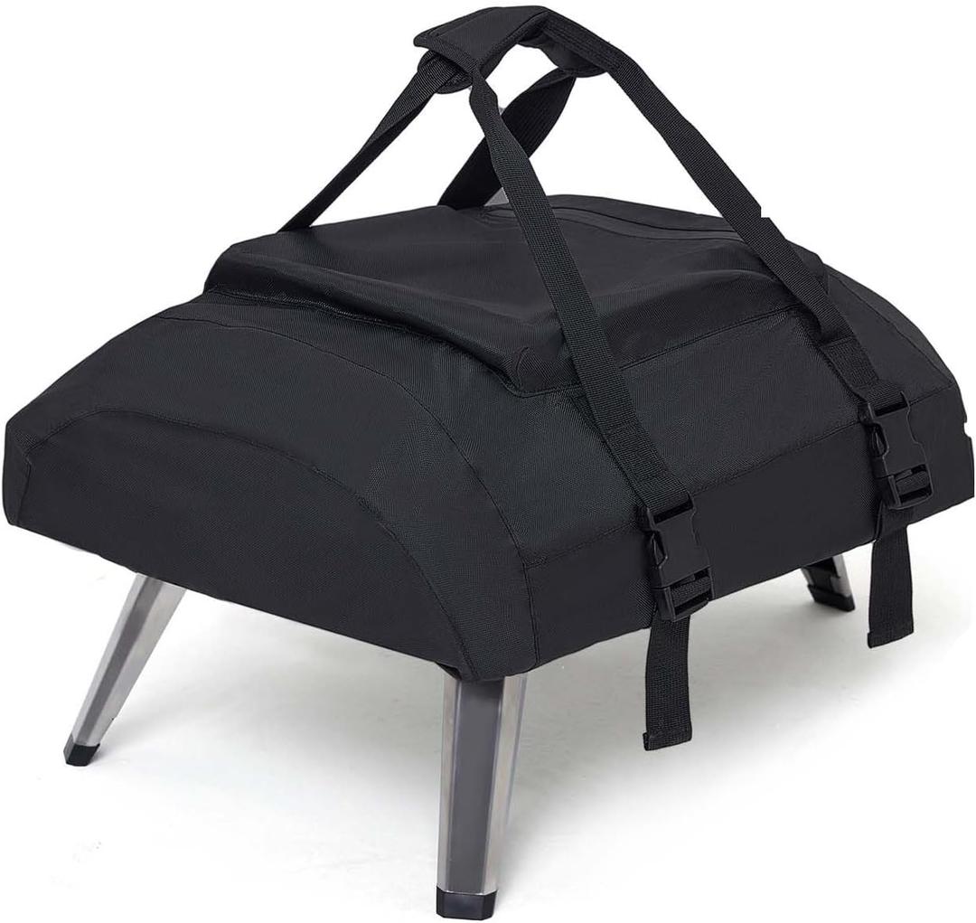 NOELIFE Pizza Oven Cover for Ooni Koda 16, Accessories for Ooni 16, Waterproof Pizza Maker Carry Cover with Top Pocket for Attachments, with Straps in the Bottom for Fixation (Oven Not Included)
