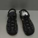 DREAM PAIRS Men's 160912-M-NEW Adventurous Summer Outdoor Sandals (7.5, Black/Dark/Grey)