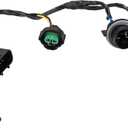 Headlight Wiring Harness, Head Light Wire Harness Compatible with 2008 2009 2010 2011 2012 2013 2014 Chevrolet Silverado 1500 2500HD 3500HD 645-745 645745 15841609 25962806