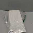 Small Table Lamp for Bedroom - Bedside Lamps for Nightstand, Minimalist Night Stand Light Lamp with Square Fabric Shade, Desk Reading Lamp for Kids Room Living Room Office Dorm (12.8in, Cream & Black)