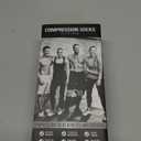 Laite Hebe 4 Pairs-Compression Socks for Women&Men Circulation-Best Support for Nurses,Running,Athletic (Small-Medium, 01-black)