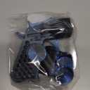 JOYBLI- Disc Launcher Toy Gun with Mechanical Linkage,Easy 3-Step Loading.Launcher Toys for Kids Handheld Shooter Indoor Shooting Game Outdoor Backyard Toy for Boys and Girls Birthday Gifts (Blue)