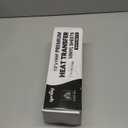 Lzerking Heat Transfer Vinyl White Htv Matte-12 x100ft Iron On Vinyl Roll for Cricut/Cameo Bundle, DIY Shirts, Bags, Socks, Shoes, Pillow and Other Frabic - Easy to Cut & Weed