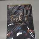 4 x Fuck It 2026 Calendar for Tired Women, Funny Swear Wall Calendars, Humor Hanging Planner Monthly for Home Office, Christmas Funny Swear Word Gag Gift (Black)