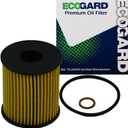 ECOGARD X5830 Premium Cartridge Engine Oil Filter for Conventional Oil Fits Mini Cooper 1.6L 2007-2015, Cooper Countryman 1.6L 2011-2016, Cooper Paceman 1.6L 2013-2016