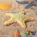 Novelty Place 6 Pcs Diving Starfish Pool Toys for Kids - Colorful Simulated Star Fish Sea Animals Underwater Dive Throw Toy Set - Perfect for Summer Beach Games, Pool Parties and Dive Training