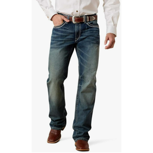 ARIAT Men's M4 Low Rise Boot Cut Jean,  32W x 32L, Color Durango