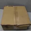 Lanpn 4 Pcs 15" Outdoor LED Ornament, Large Christmas Battery Powered Finial Lights, Xmas Tree Finial Bulb Decor with Dark Sensor, Christmas Lighted Ornaments for Lawn Garden Yard Patio, Gold