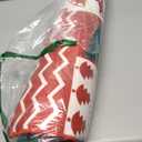 RUGSREAL Christmas Runner Rug 2x10 Feet Christmas Patchwork Hallway Area Rug Xmas Holiday Decorative Bedroom Throw Rug Runner Machine Washable Floor Carpet for Kitchen Laundry Living Bathroom