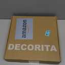 Cork Board 24 x36 Alternative - 6 Pack Felt Wall Tiles with Safe Removable Adhesive Tabs, Cork Boards for Walls Cork Board for Home Office Pin Board Tack Board - Ivory