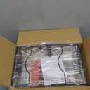 Towel Racks for Bathroom,Towel Rack Wall Mounted, 6 Tier Rolled Or Folded Towel Holder with Floating Shelves, Bathroom Towel Holder for Bath, Hand Towels,Metal,White Wood Panel (J-type Black Rack)