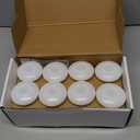 Homemory 24 Pack 3 Flameless Led Floating Candles, 200 Hour White Battery Operate Waterproof Tealights for Cylinder Vases, Centerpieces at Wedding Decor, Party, Pool