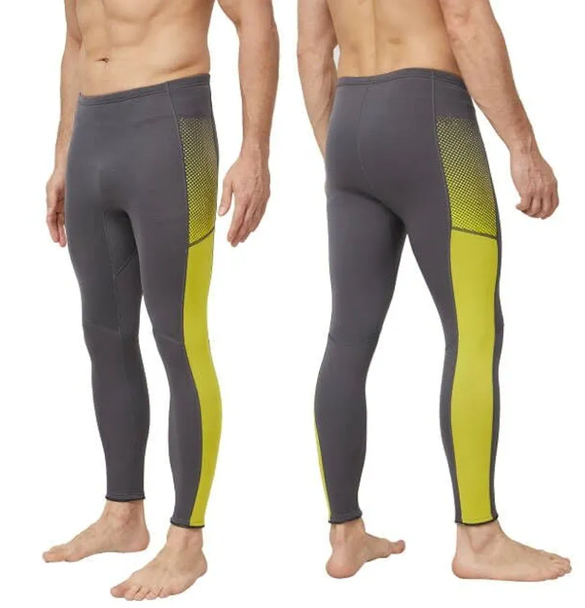 GoldFin Wetsuit Pants Men, 2mm Wetsuits Neoprene Pull-on Pants for Water Sports Diving Surfing Swimming Snorkeling , Size M
