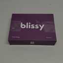Blissy Silk Pillowcase - 100% Pure Mulberry Silk - 22 Momme 6A High-Grade Fibers - Silk Pillow Cover for Hair & Skin - Regular, Queen & King with Hidden Zipper (King, Royal Purple)