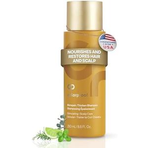 ColorProof Biorepair Thicken Shampoo for Thinning Color-Treated Hair, Nourishes & Stimulates Hair & Scalp, Thicker, Fuller Looking Hair, Sulfate-Free, Vegan