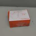 RORSOU R10 Over-Ear Headphones with Microphone, Lightweight Folding Stereo Bass Headset with 1.5M No-Tangle Cord, Portable Wired Headphones for Smartphone Tablet Computer MP3 / 4 (Black)