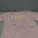 Ekouaer Long Nightgowns for Women Cotton Nightgown Short Sleeve Sleepdress with Pockets Full Length Sleepshirt Pink S