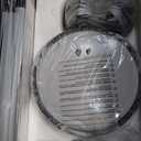 TCL 72 Inch Large Black Ceiling Fans with Lights and Remote