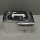 LifeBasis Ultrasonic Jewelry Cleaner, Professional 45kHz Ultrasonic Cleaner Machine 20 Ounces (600ML) with Digital Timer, Watch Holder Ultrasonic Glasses Cleaner for Ring, Coin, Watch, Denture -White