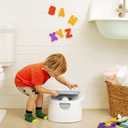 Munchkin Arm & Hammer Multi-Stage 3-in-1 Potty Seat, (Potty Chair, Trainer Ring and Step Stool), Grey