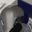 HOPOPRO 7-Setting Handheld Shower Head with Built-in Power Wash, Polished ABS Chrome, 71-Inch Stainless Steel Hose, 360 Rotatable Brass Overhead Bracket, Anti-Leakage Teflon Tape