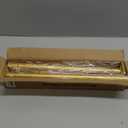 UIOSANRT Gold Shower Curtain Rod 31-79 Inches Non-Slip Shower Rod Tension Mounted No Drill Shower Curtain Rods Spring Tension Rod Adjustable Tension Curtain Rod for Windows Bathroom