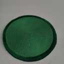 Round Braided Placemats Set of 4 Table Mats for Dining Tables Woven Washable Non-Slip Place mats (Green Shining, 4pcs)