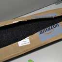 iCustomRug Entryway Mat, 3 x 10ft, Black, Indoor/Outdoor, Waterproof TPR Backing, Low-Profile All-Weather Utility Carpet