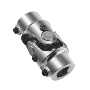 3/4 "DD x 3/4 "DD Steering U Joint Nickel Coated Universal Steering Shaft Coupler Chrome