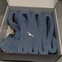 100% Blackout Privacy Room Divider Curtains Thermal Blackout Curtain for Patio Door, Include Ceiling Curtain Track, Bedroom Partition and Shared Office Space(Blue, W100 x L96, 1 Pack)