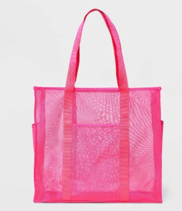 Large Mesh Beach Tote
