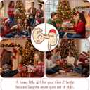 2 x 67 Christmas Ornament - Funny Six Seven Ornaments 2025-67 Meme Wood Hanging Decor for Tree - Gen Z, Gen Alpha Slang Meme Decor Trendy for Teens, Kids, Adults - Funny White Elephant Gifts - 6 7 Gifts