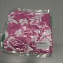 ZIW Girls Pinkish-Red Tropical Cosmos Flower Sundress Kids Hawaiian Costume with Luau Party Accessories Halloween Costumes (11-12 Years)