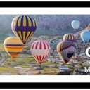 JCJMY 9x27 Picture Frame with 8x24 Mat, Display Photo 8x24 with Mat or 9 x 27 Without Mat, Wall Hanging Large 9 by 27 Poster Frame with Plexiglass, Black