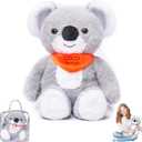 ODOXIA Weighted Animals | 3.1lb Koala | Stuffed Weighted Plush for Kids, Adults | Weighted Stuffed Animals | Weighted Plushies | Weighted Plushie (Small)