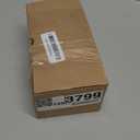 Schlage F51A BWE 622 Bowery Door Knob, Keyed Entry Lock, Matte Black