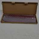 Extra Long Ties for Men Big and Tall, 63 or 70 inch Long Neckties 4-Pack (Red/Navy/Golden Orange)