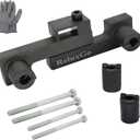 Camshaft & Crankshaft Timing Locking Tool Kit, Compatible with Volvo S40 S60 XC90, Replace 9995452, with Carrying Case & Gloves