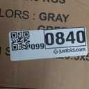 Large Dog Stroller - Dual Entry Safety Folding Pet Stroller with Adjustable Handle, All-Terrain 4-Wheel, 160 lbs Weight Capacity for Travel & Outdoor Adventures - Gray (Grey)