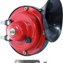 XUANYUDG0769 12V Universal Snail Golf Cart Horn Kit, Adjustable Volume Control Electric Horn for EZGO, Club Car, Yamaha, UTVS, ATV, Boat
