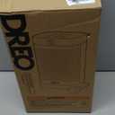 Dreo Space Heater for Bathroom and Indoor, Portable Heater, 1500W Safe and Quiet PTC Ceramic Heater, 41-95F Digital Thermostat, 70Oscillating, Remote, ALCI Safety Plug, 12h Timer, 5 Modes (Black)