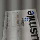 usmile C10 Portable Water Flosser  Travel-Friendly, 95-Day Battery, 4 Modes, 360 Nozzle, 180ml Tank, IPX7 Waterproof, Dentist-Recommended for Braces, Implants & Sensitive Gums (White)