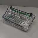 Vintage Living Cabinet & Wall Mount Basket - Small