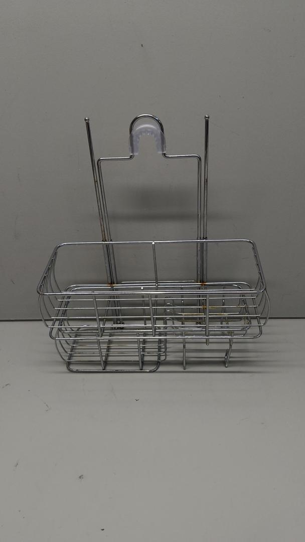 2 TieShower Organizer, Silver, Length 2ft