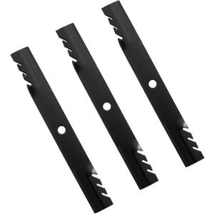 60" Deck Replacement Lawn Mower Mulching Blades for M128485 M131958 M144196 M163983 TCU15881 - Compatible with John Deere 1023E 1025R 737 757 797 997-3 Pack