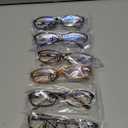 NORPERWIS 6 Pack Ladies Reading Glasses for Women Blue Light Blocking Spring Hinge Fashion Eyeglasses Readers for Women (Mix Color -4, 2.25, multiplier_x)