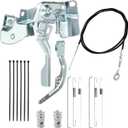 71 inch Go Kart Throttle Cable Kit Fits for Predator 196cc 212cc GX200 GX160 5.5hp 6.5hp Engine Manco ASW Kandi Yerf Dog Go Cart Parts Replaces 8252-1390, with Governor Lever Arm