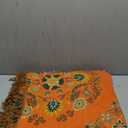 Boho Throw Blanket for Bed 100% Cotton Ultra Soft Rustic Quilt Floral Printed Farmhouse Decor Fall Bed Blankets,60"80" All Season Rustic Large Throw for Sofa Couch Chair