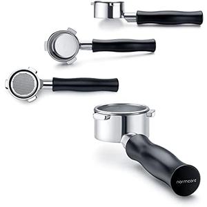 Normcore 54mm Bottomless Portafilter, Naked Portafilter Fits Breville Sage Barista Express Machines, 18g Filter Basket Included