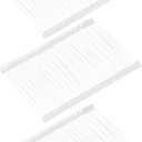 uxcell 5000pcs Standard Tagging Gun Fasteners 65mm Tagging Barbs Pins PP Plastic Tag for Price Tagging Gun, Clothing Tags Gun Attachments for Clothes Bag Fabric, White